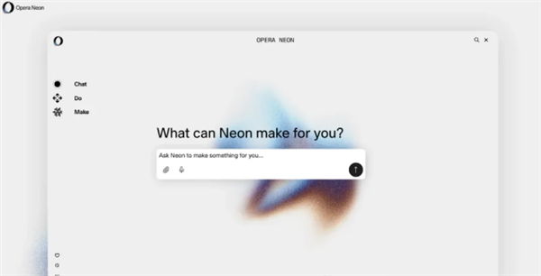 on9star：Opera发布AI浏览器Opera Neon：可写代码 创建网站